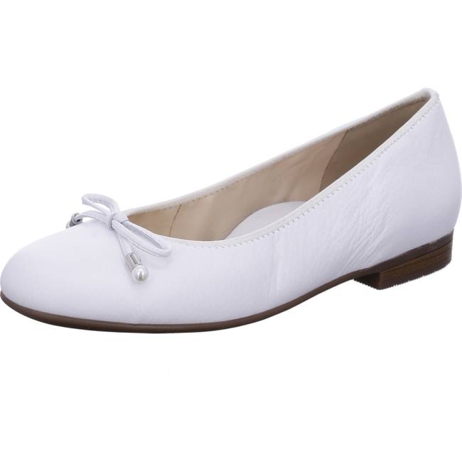 Dámské Baleríny Ara Ballet Pumps Sardinia Bílé | ARA712XOL