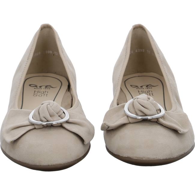 Dámské Baleríny Ara Ballet Pumps Sardinia Sand Béžový | ARA741FZY