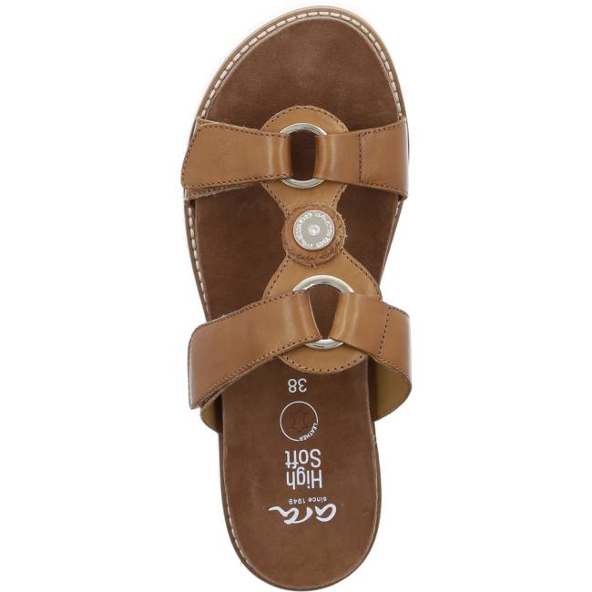 Dámské Boty Mules Ara Kent-sport Cognac Hnědé | ARA609ERT