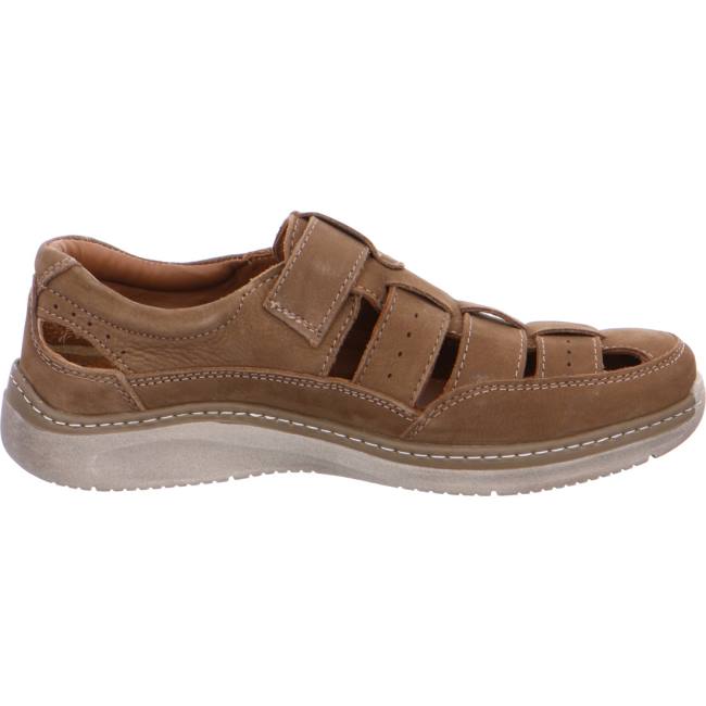 Pánské Sandály Ara Slip-ons Pedro Nut-brown Hnědé | ARA105KOE